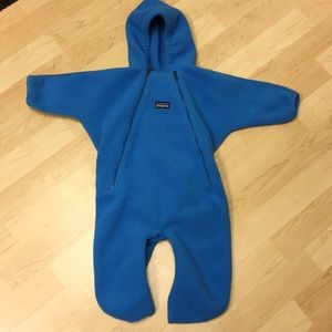 Patagonia micro fleece baby bunting